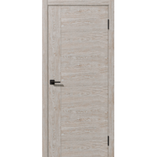 Дверь межкомнатная Дубрава Сибирь Галактика АТЛАНТ Латте, глухое полотно, кромка